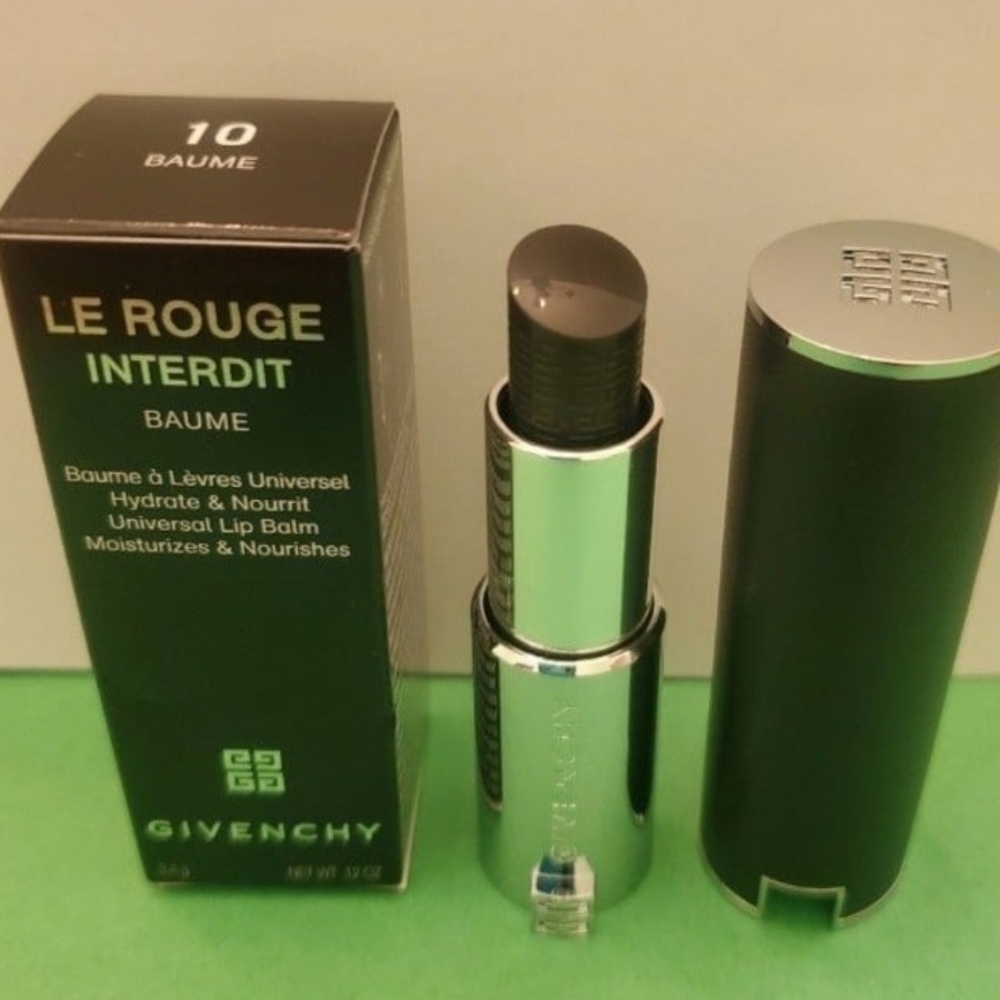 Givenchy Le Rouge Interdit 24H Hydrating Lip Balm N10- Revealing Color. BNIB